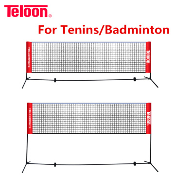 Teloon Portable Net Adjustable for Tennis and Badminton Outdoor Indoor Sports Training Products Folding Movable K052SPB