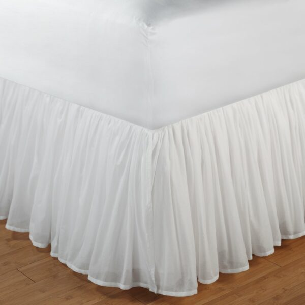 Groenland Home Fashions Voile Bedskirt