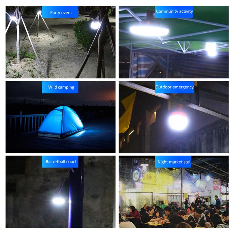 Portable Led Light Charging LED Super Bright Camping Light Mobile Night Market Lights Outdoor Lighting Emergency Light Bulb Lamp