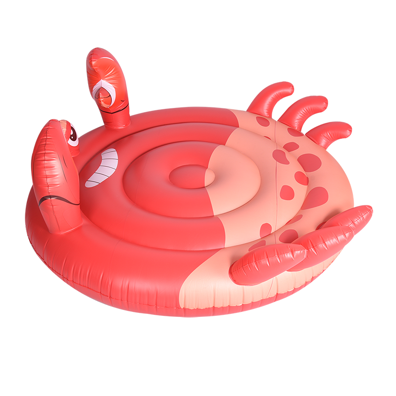  Custom Design Toys crab Novelty PVC Swim Mattress