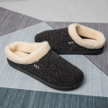 Men's Slipper Solid Color Winter Home Soft Slipper For Men Warm Indoor Beadroom Slides Men Suede Cotton Slippers Plus Size 4950