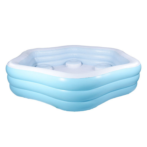 Three layers of hexagons inflatable swimming pool for Sale, Offer Three layers of hexagons inflatable swimming pool