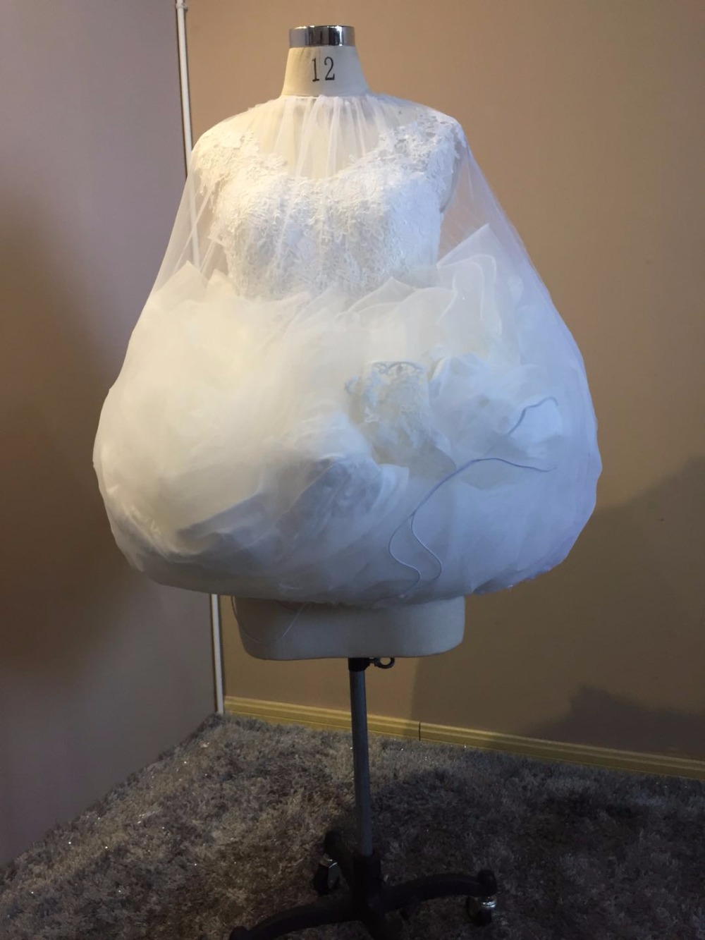 Free Shipping Gather Skirt Slip New Bridal Wedding Dress Buddy Petticoat Underskirt Save You From Toilet Water