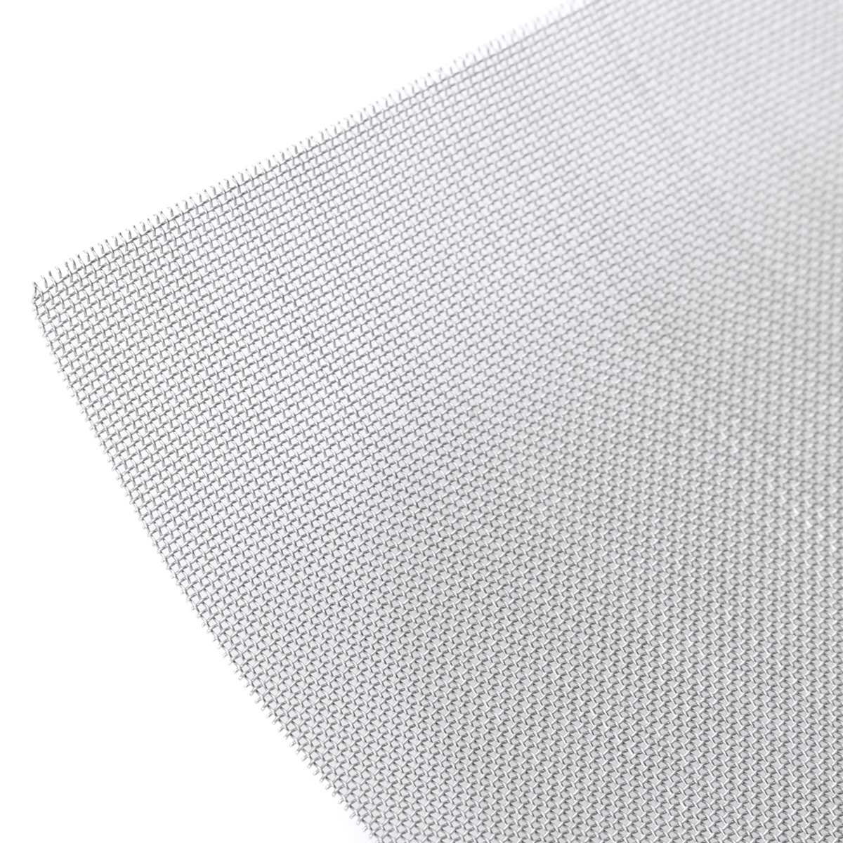 doersupp NEW 40 Mesh / 425 Micron Stainless Steel Filter Filtration Woven Wire Screen Screen Filter 12"X12"