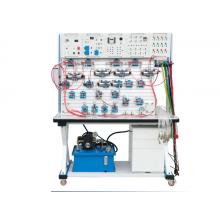 Transparent hydraulic transmission teaching experiment bench