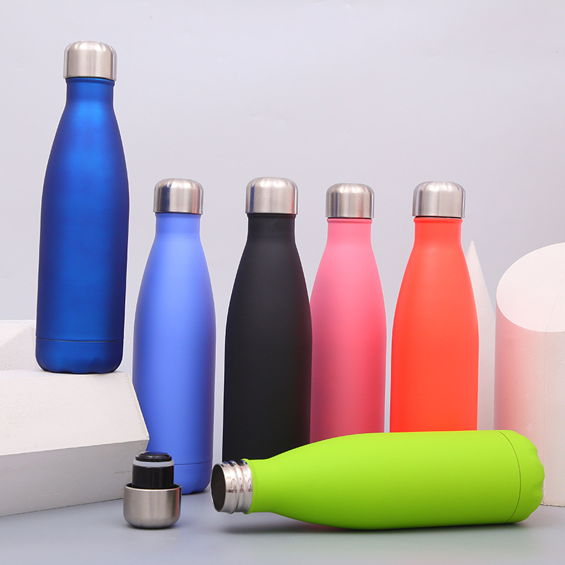 Customization Stainless Steel Cup Outdoor Sports Drinkware Thermos Bottle For Water Bottles Double-Wall Insulated Vacuum Flask