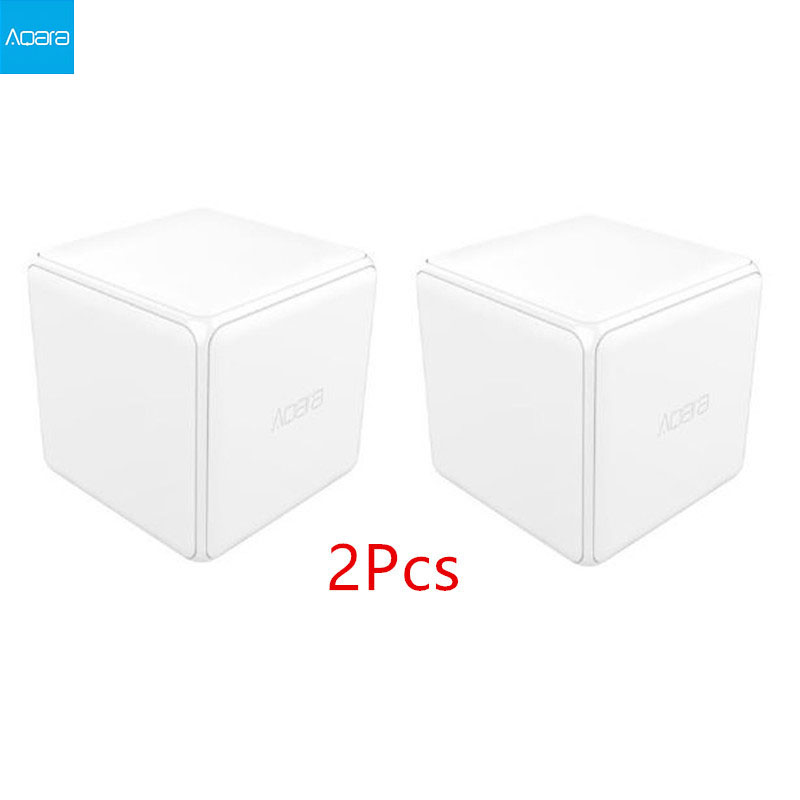 Aqara Magic Cube Controller Zigbee Version Support Upgrade Gateway Smart Home Mijia Device Wireless MiHome APP C2#