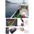 Retrofit Fishing boat solar energy, Solar Panel+Solar Marine light+Floating Light+Solar Batteries