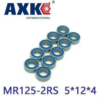2021 Direct Selling Time-limited Rolamentos Ball Bearing Free Shipping 4pcs/lot 5x12x4 Blue Rubber Bearings Abec-3 Mr125 2rs