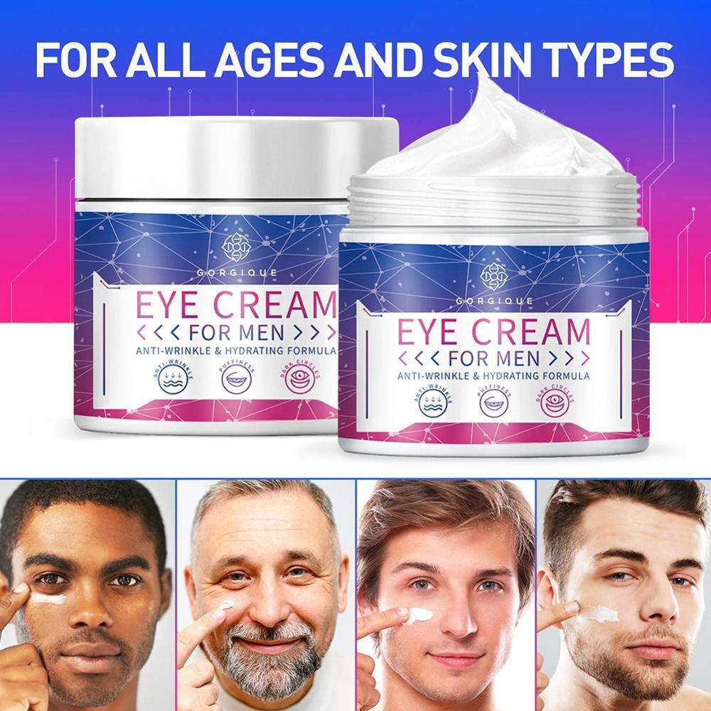 10g, 20g, 30g Day And Night Men's Eye Cream Dark Circles Remover Eye Bags Under The Eyes Of Tight Anti Aging Cream Men Skin Care