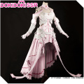 DokiDoki-SSR Anime Sword Art Online Yuuki Asuna Cosplay SAO Women Girl Dress Costume Sword Art Online Cosplay Asuna Costume Game
