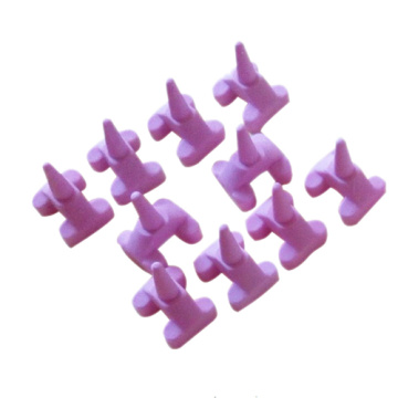10pcs Dental Ceramic Firing Pink Pegs Dental Lab for Single Porcelain Crown Oven Tray