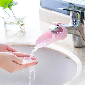 Bathroom Sink Faucet Extender Help Children Washing Hands Water Saving Nozzle Faucet Connector Kitchen Tool Accessories