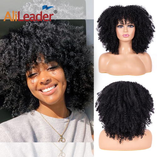 14 Inch Synthetic Short Afro Kinky Curly Wig Supplier, Supply Various 14 Inch Synthetic Short Afro Kinky Curly Wig of High Quality