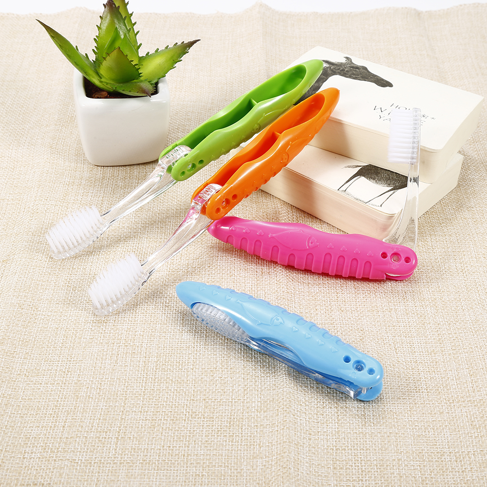 Portable Compact Fold Foldable Folding Toothbrush Travel Camping Hiking Outdoor Easy To Take Modern Design Toothbrush Wholesale