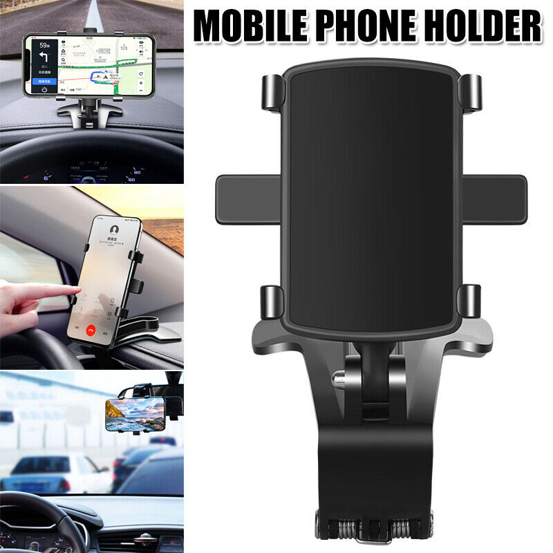 Universal Dashboard Car Phone Holder Easy Clip Mount Stand GPS Display Bracket Car Holder Support For IPhone Samsung Xiaomi
