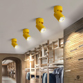 Colorful Ceiling Spotlights Macarons Europe Mount Install LED Track Lights Downlights Decorative Commercial Lighting Fixture