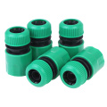 5Pcs 1/2 "Green Hose Joint Coupling Connector For Garden Irrigation Irrigation Balcony Flowers Garden Water Connector