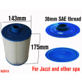 2010 version Hot tub spa filter for Jazzi pool, Wellis, Grandform 6 pcs/ lot , compatibe with jazzi spa SKT series