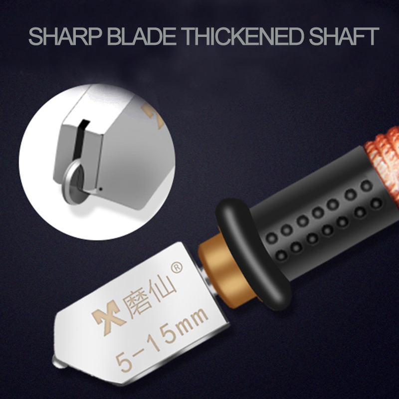 MX Diamond Glass Cutter Glass Ceramic Scribing Knife Cutting Sharp Non-collapsing Diamond Roller High Quality Glass Cutter