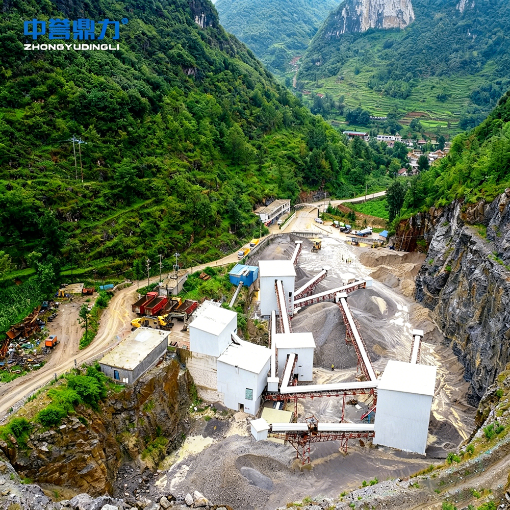 1500 TPH aggregate crusher