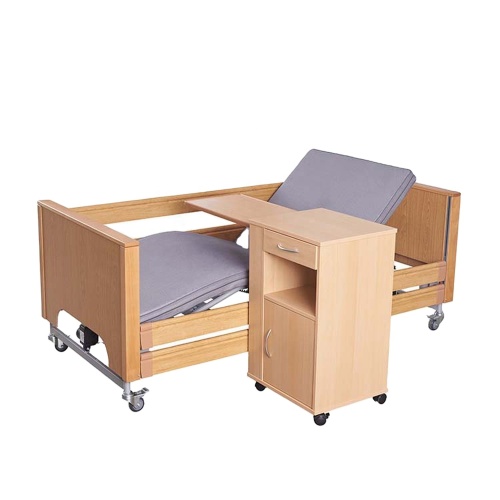 Professional electric wooden hospital bed nursing home care Manufacturers and Suppliers from China