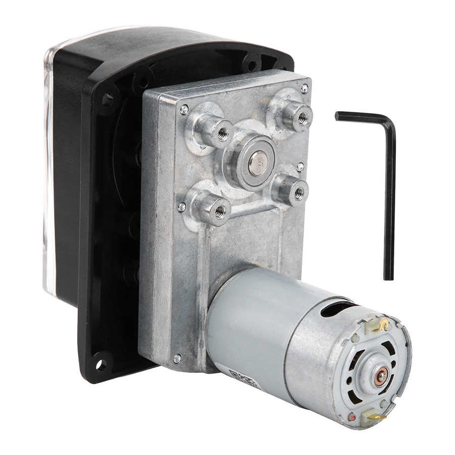 Peristaltic Pump High Transparent PC Cover Durable PA66 Material Casing DC 6Vto 24V