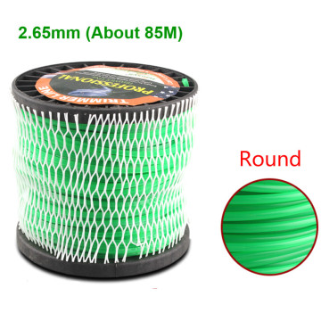 85M Nylon Strimmer Line 2.65/3mm Diameter Cord Grass Trimmer Line Grass Cutting Weed Cutter Trimmer Replacement Part