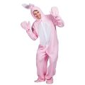 Adult Funny pink rabbit jumpsuit