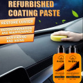 120ml Auto & Leather Renovated Coating Paste Agent Dedicated Rubber Maintenance Clean Detergent Automotive Interior Refurbish