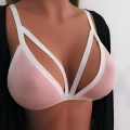 Sexy Women Bikini Top Set Push UpU Ultrathin Padded Bandage Bikini Top Swimwear Solid Beachwear Top Beachwear Swim Bra