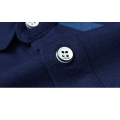Fashion Plaid Men's Polo Shirt Long Sleeve High Quality Casual Business Polo Men Tace & Shark Autumn Tops Tees Gift for Man