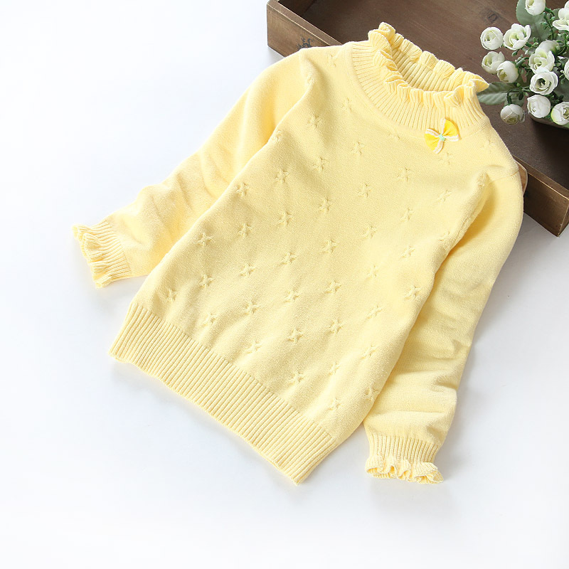 2020 Winter Children Clothes Teenager Big Girl Sweaters Long Sleeve Warm Turtleneck Pullover Tops Knitted Sweaters For Girl kids