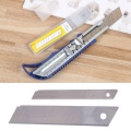 10Pcs Office stationery 9mm / 18mm cutter blade with art Student Supplies Silver utility knife Sharp and durable blade cutter