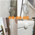 1Pcs/6pcs Wall Protector Door Handle Bumper Protective Plug Non-slip Stickers Self-adhesive Round Bumper Door Stop Muffler