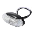 Fuleem 10PCS 4 LED Side Marker Tail Light LED 12V 24V Clearance Lamp Waterproof for Truck Trailer Amber