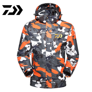 2020 Daiwa Fishing Clothes Breathable Fly Fishing Jacket Waterproof Wading Fishing Wader Jacket Camouflage Fishing Outerwear