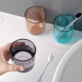 Bathroom Washing Cup Home Toothbrush Cups Plastic Transparent Mouthwash Cup