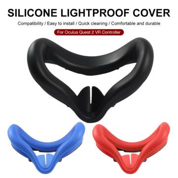 Eye Mask Cover For Oculus Quest 2 VR Glasses Silicone Anti-sweat Anti-leakage Light Blocking Eye Cover Pad For Oculus Quest 2