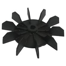 Top Sale Replacement 0.5" Inner Bore 10 Impeller Air Compressor Motor Fan Blade Black