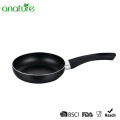 Comfortable Aluminum Black Round Bakelite Handle Fry Pan