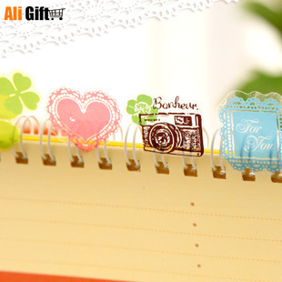 New 2021 Fresh And Lovely Transparent PVC DIY Phone Decoration Stickers For Photo Album Cartoon Diary Sticker