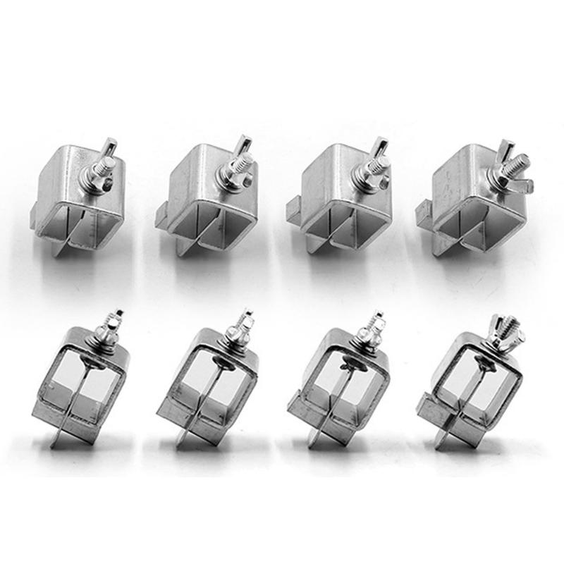8pcs Stainless Steel Butterfly Valve Welding Clamps Holder Positioner Fixture Weld Holders Tool Alignment Positioner