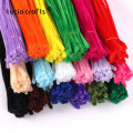 50/100pcs 6mm Colorful Chenille Stems Pipe Cleaners DIY Handmade Kids Educational Plush Toys Art Craft Supplies L0101