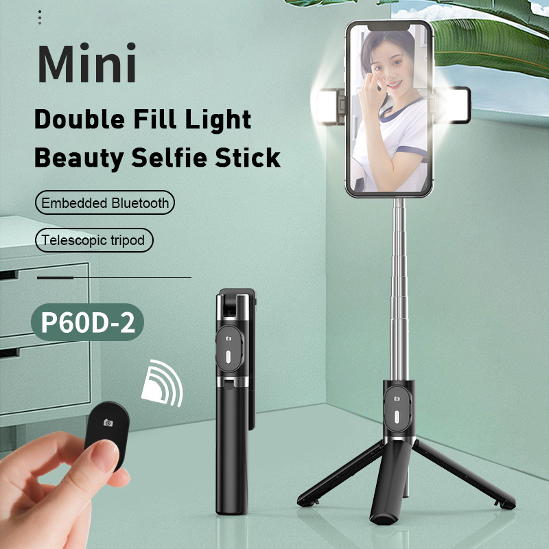 Bluetooth Selfie Stick Mobile Phone Selfie Stick Phone Holder Self Shooting Remote Control Tripod Handheld Camera Selfie Stand