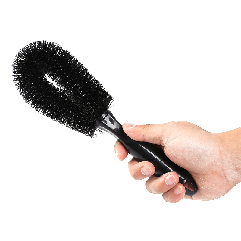 Car Wheel Brush Tire Rim Washing Tool Vehicle Tyre Cleaning Brushes Black Auto Maintenance Care Car Accessories