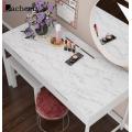 Self Adhesive Waterproof Marble Table Stickers Bedroom Bedside Cupboard Wallpaper Home Decor Kitchen Cabinets Renovation Decals