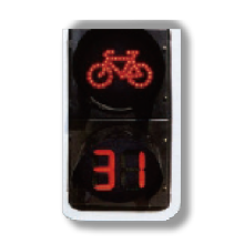 Bicycle Countdown Non-motor Vehicle Traffic Signal Lights