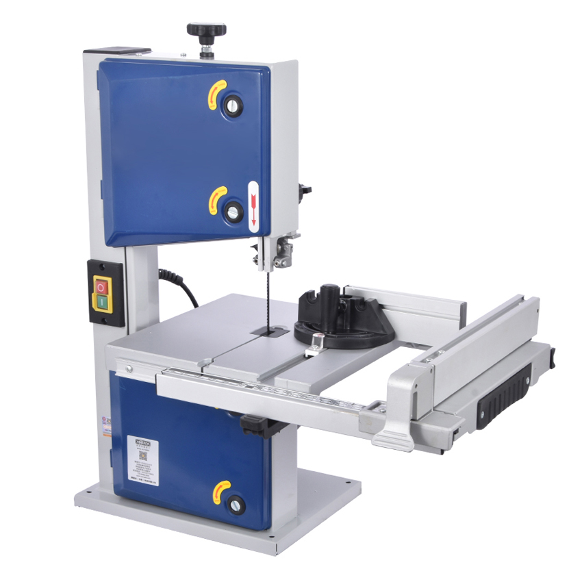 9 Inch Band Saw Machine D9S Multifunctional Woodworking Band-Sawing Machine Household Curve Saw Work Table Saws 220V 500W 15m/s