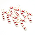 2020 6 Pcs Christmas Candy Cane Ornaments Festival Party Xmas Tree Hanging Decoration Christmas Decoration Supplies